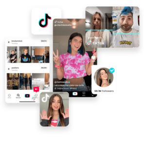 personas usando tiktok